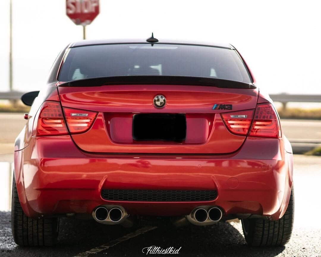 AlpineX Dynamics MP Style Carbon Fiber Rear Spoiler For BMW E90 E92 E93 3 Series & M3