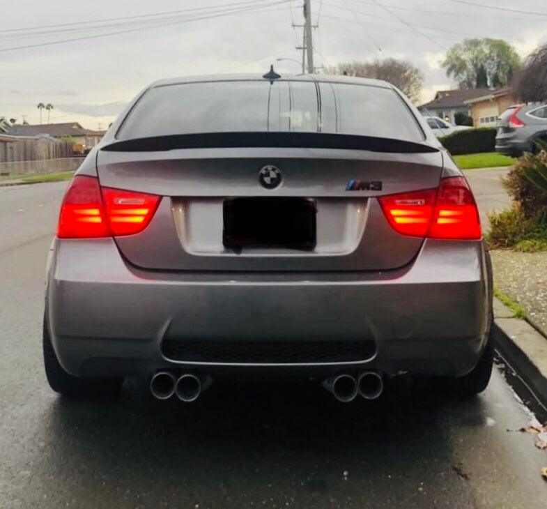 AlpineX Dynamics MP Style Carbon Fiber Rear Spoiler For BMW E90 E92 E93 3 Series & M3