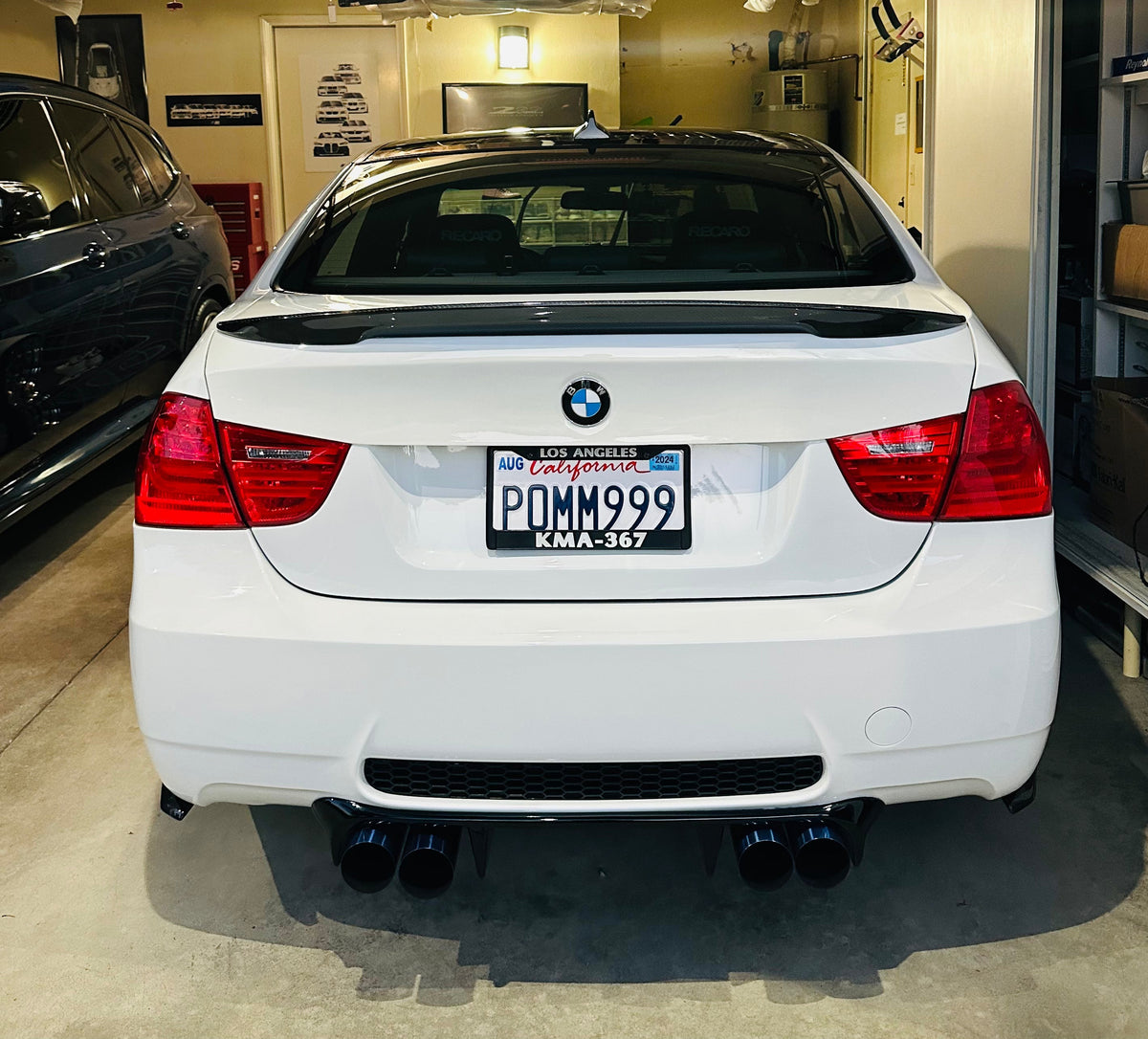 AlpineX Dynamics MP Style Carbon Fiber Rear Spoiler For BMW E90 E92 E93 3 Series & M3