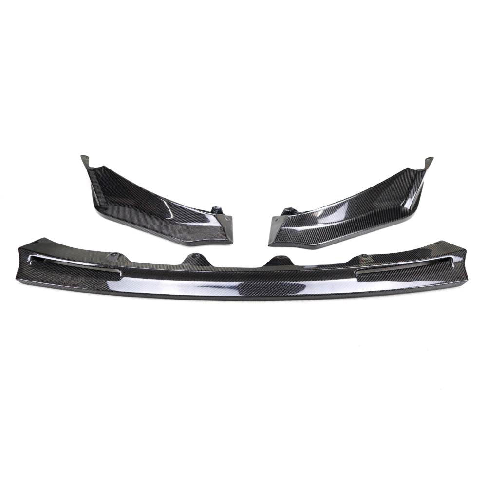 AlpineX Dynamics V Style 3 Piece Carbon Fiber Front Lip For BMW G8X M3 M4