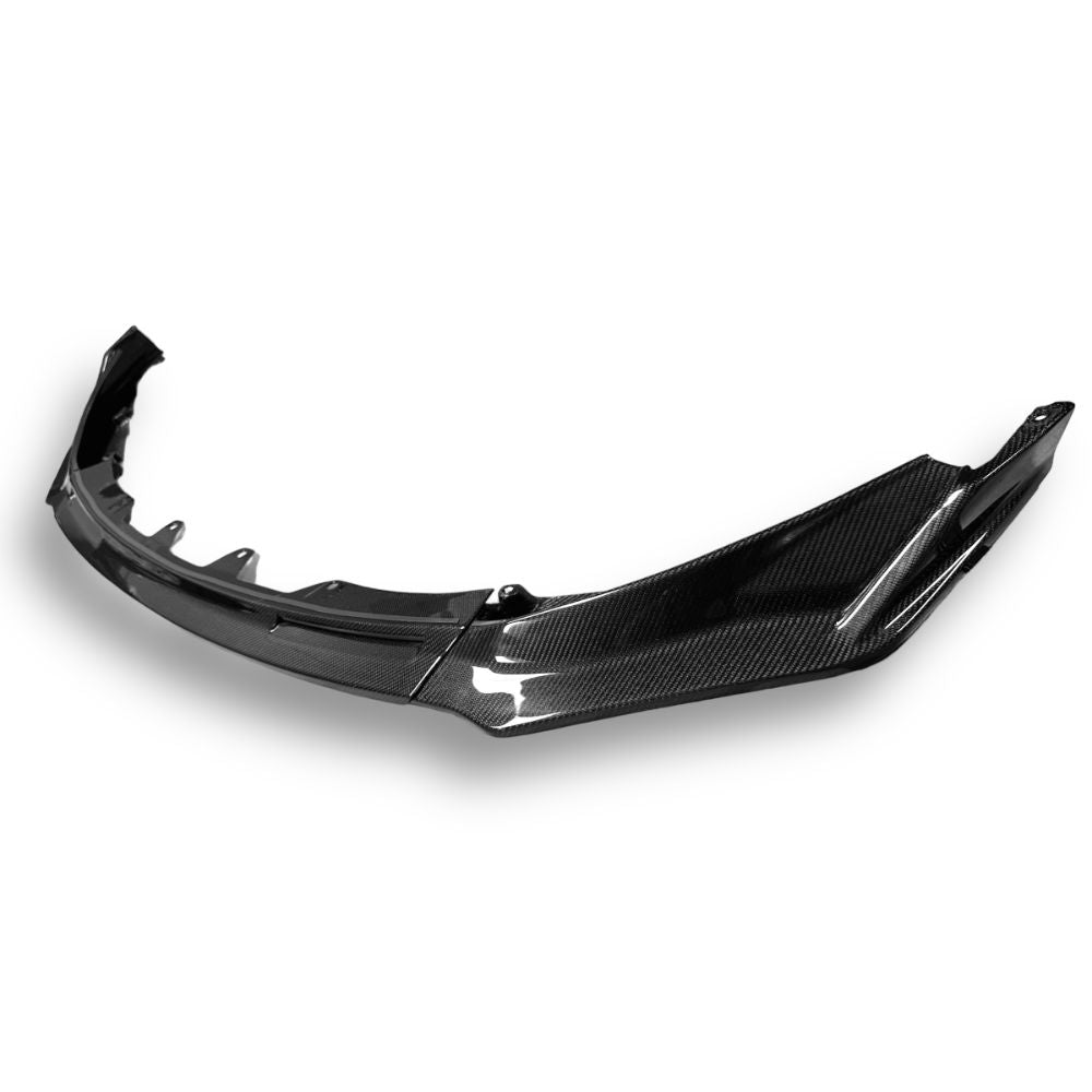 AlpineX Dynamics V Style 3 Piece Carbon Fiber Front Lip For BMW G8X M3 M4