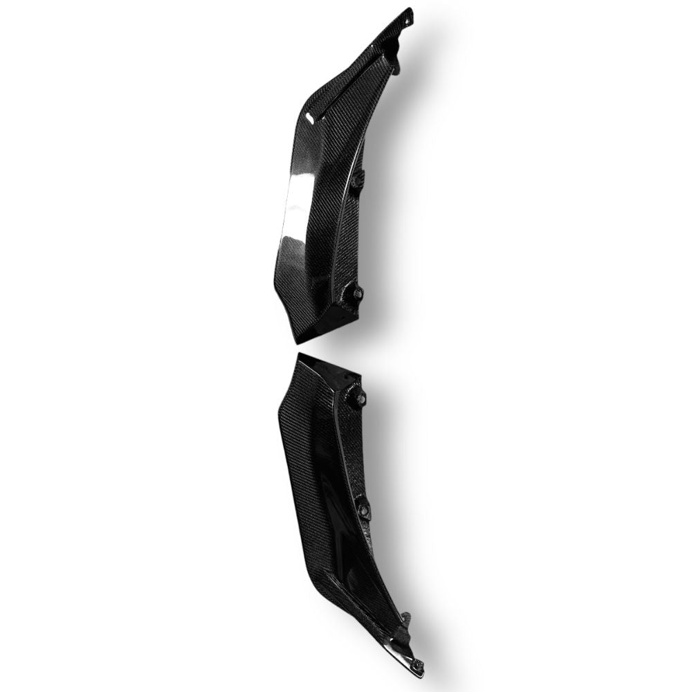 AlpineX Dynamics V Style 3 Piece Carbon Fiber Front Lip For BMW G8X M3 M4