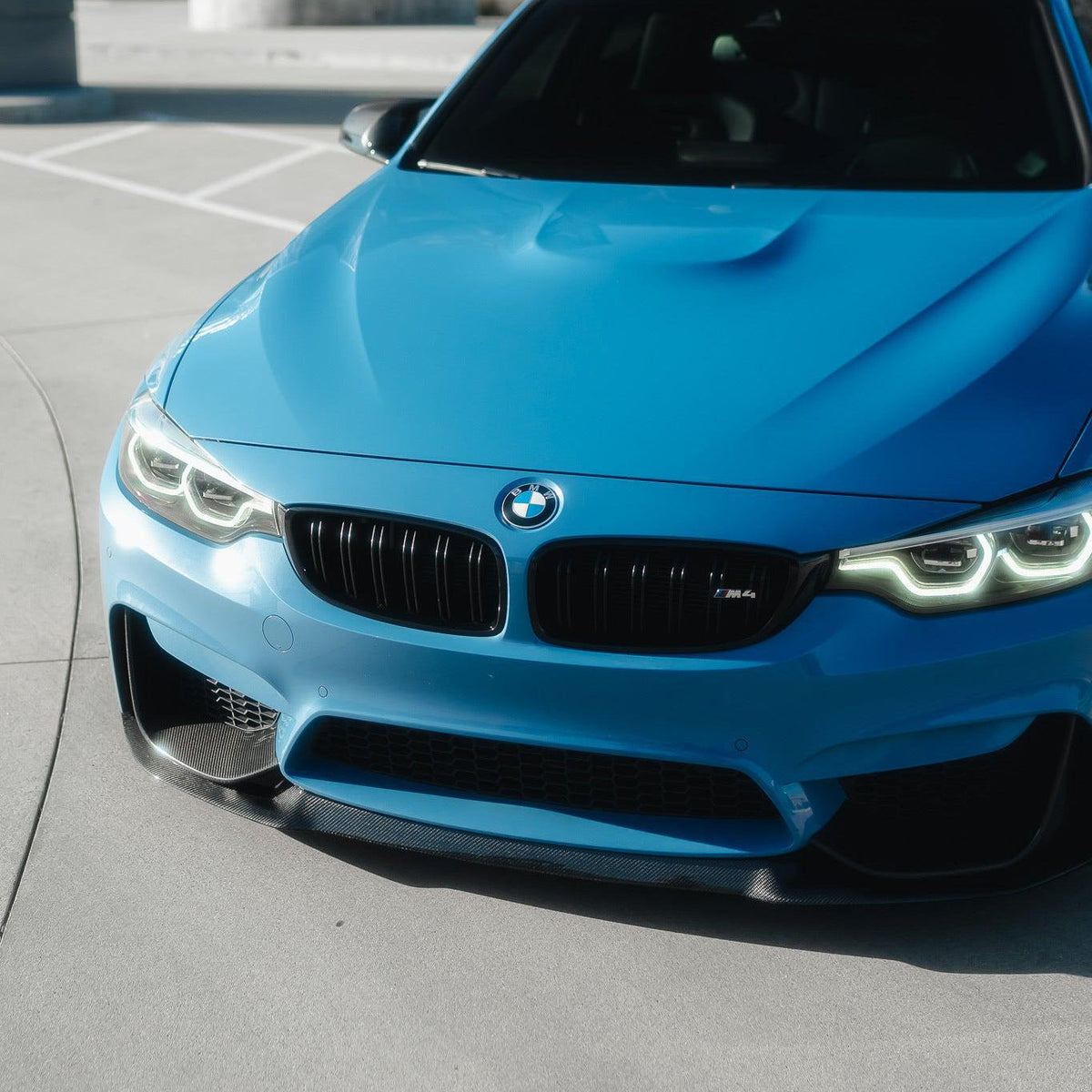 AlpineX Dynamics CS Style Carbon Fiber Front Lip For BMW F8X M3 M4