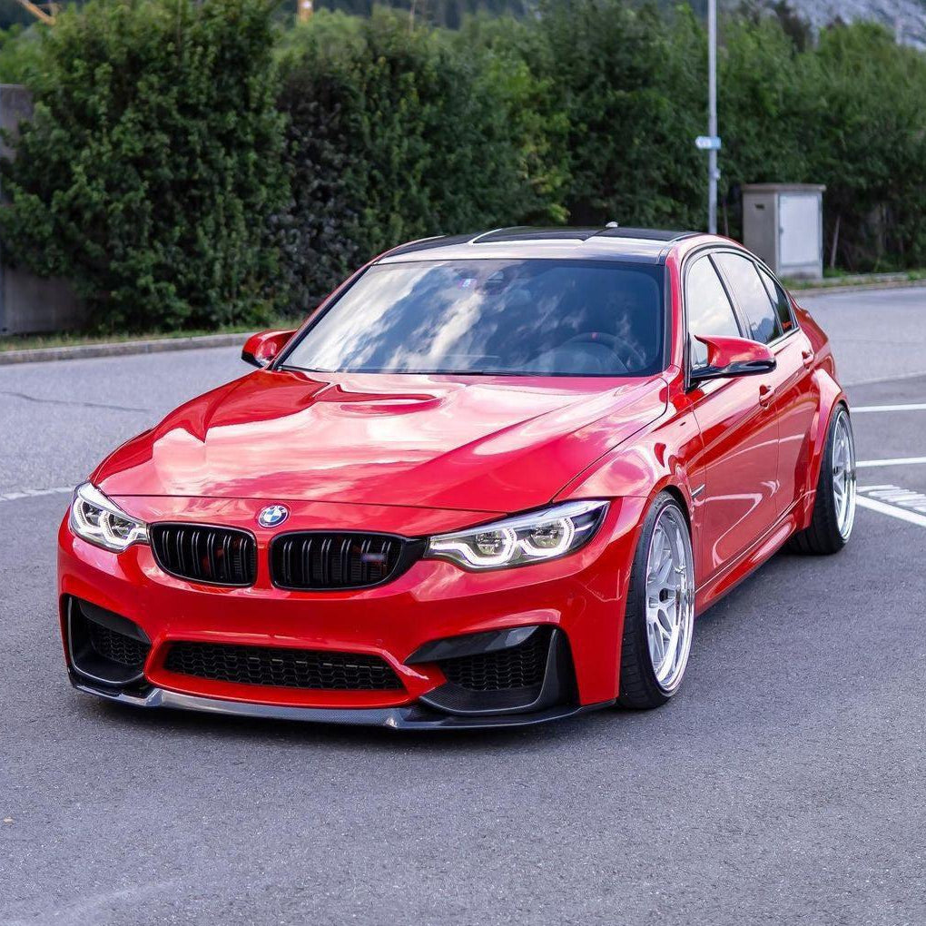 AlpineX Dynamics CS Style Carbon Fiber Front Lip For BMW F8X M3 M4