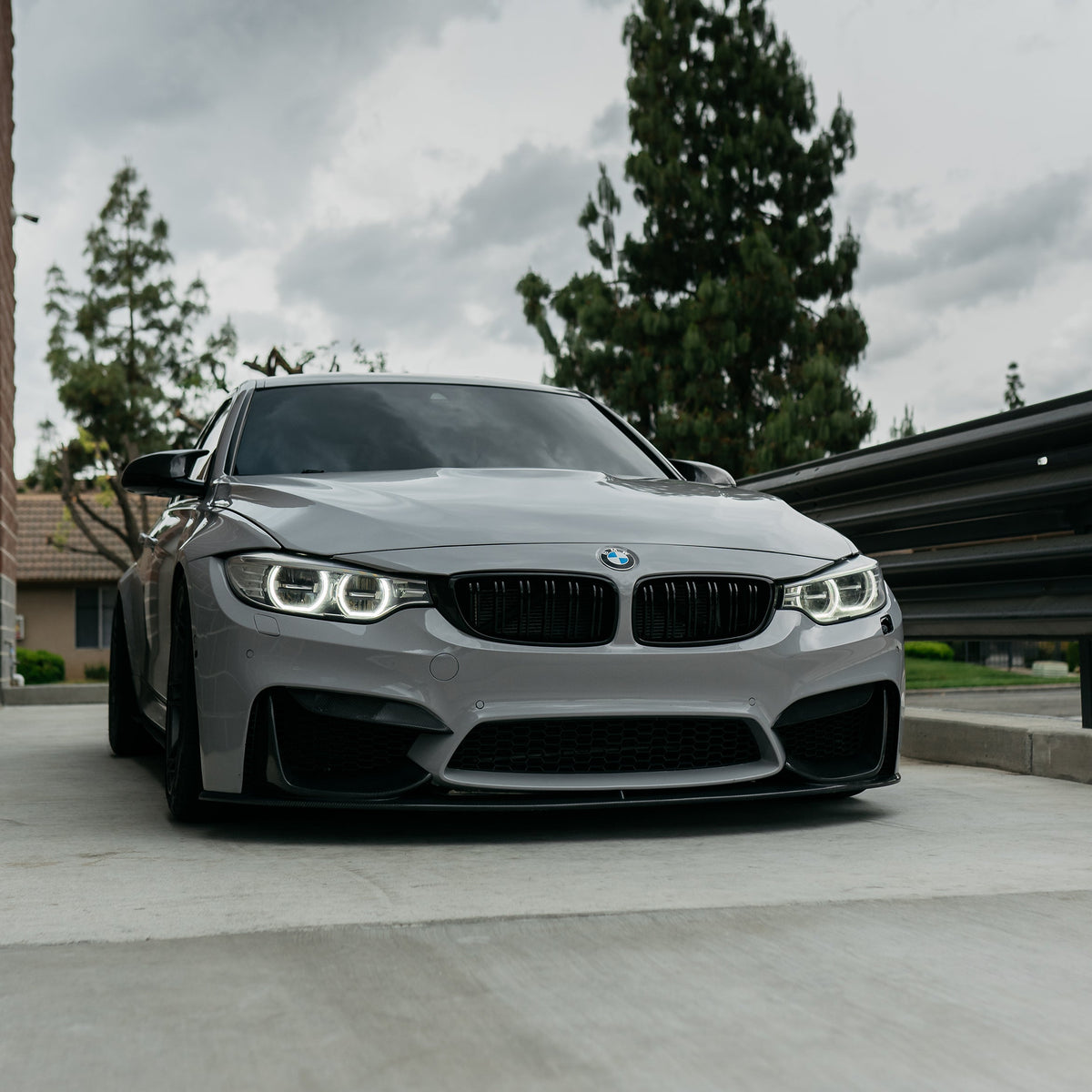 AlpineX Dynamics MP Style Carbon Fiber Front Lip For BMW F8X M3 M4