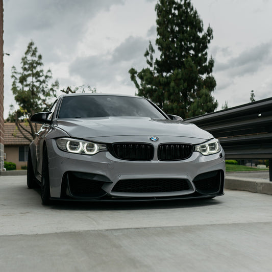 AlpineX Dynamics MP Style Carbon Fiber Front Lip For BMW F8X M3 M4
