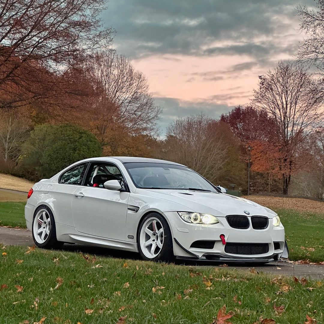 AlpineX Dynamics GT4 Style Carbon Fiber Canard For BMW E9X M3