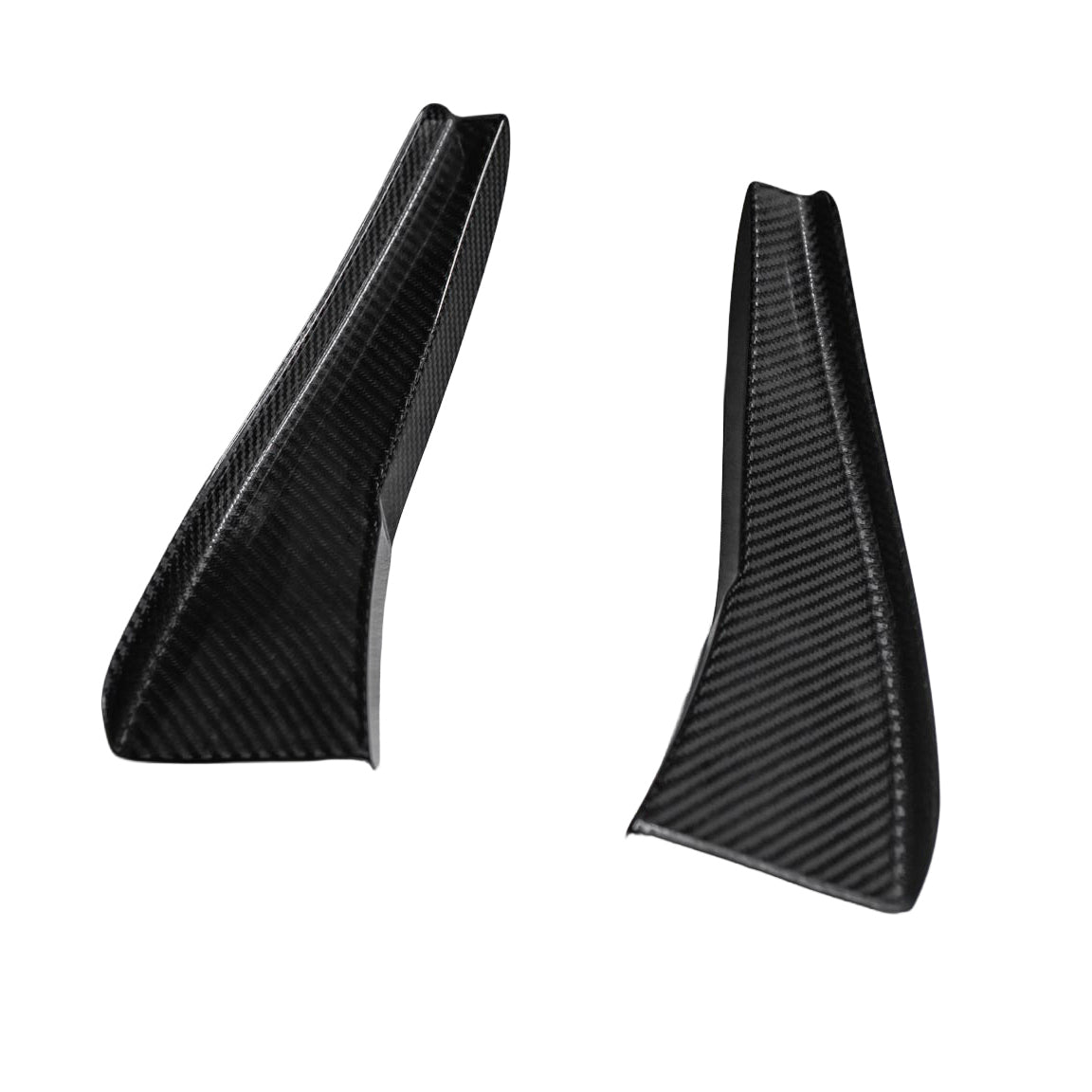 AlpineX Dynamics GT4 Style Carbon Fiber Canard For BMW E9X M3