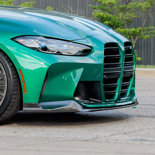 AlpineX Dynamics MP Style 3 Piece Carbon Fiber Front Lip For BMW G8X M3 M4