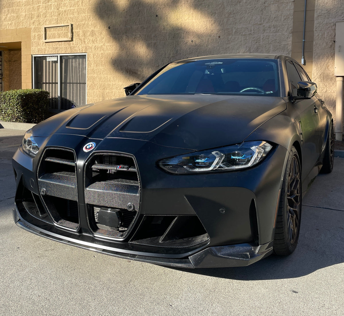 AlpineX Dynamics V Style Pre-preg Dry Carbon Fiber Grille For BMW G8X M3 M4