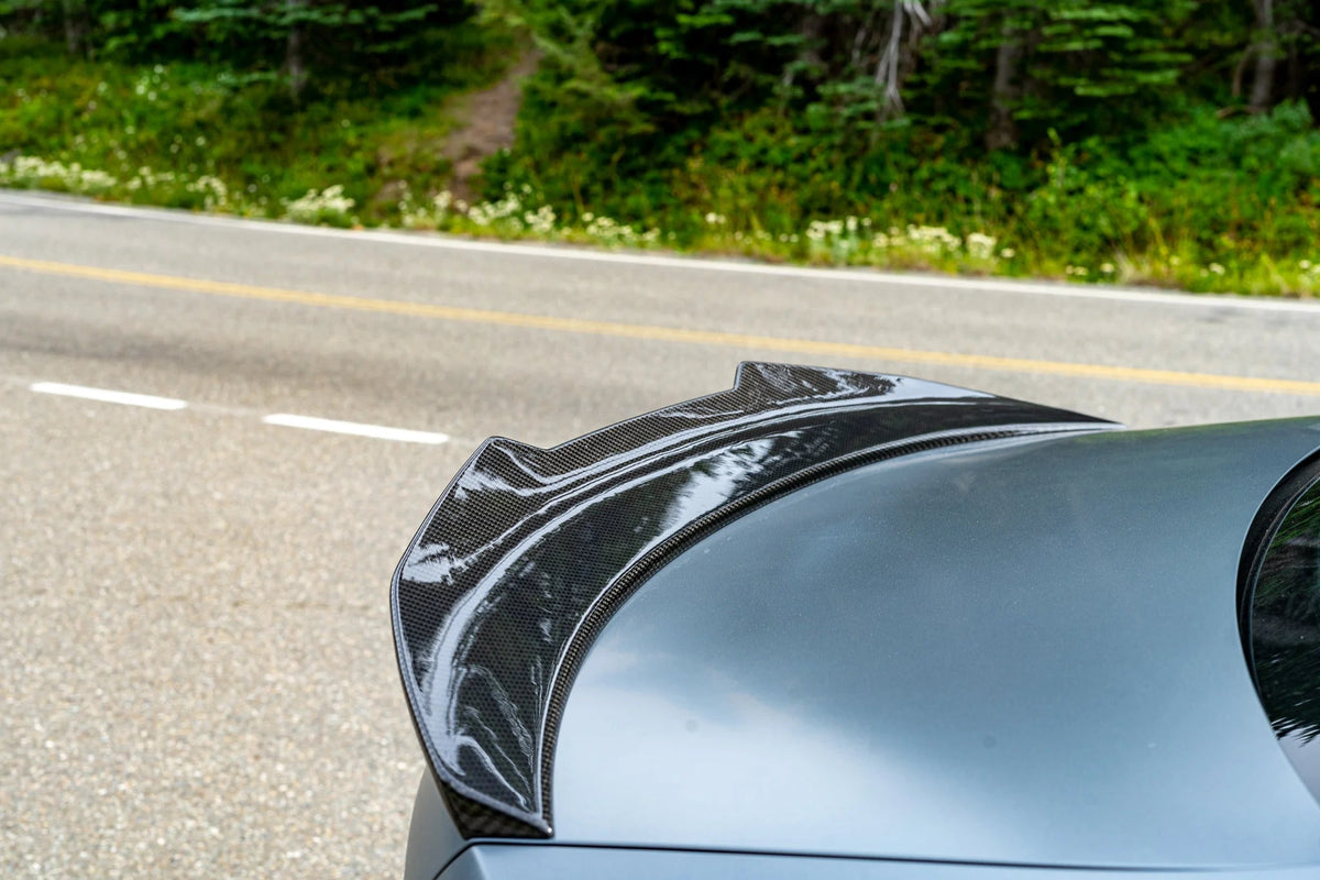 AlpineX Dynamics PSM Style Carbon Fiber Rear Spoiler For BMW G80 G82 G83 M3 M4