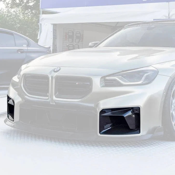 AlpineX Dynamics TR Style Pre-preg Dry Carbon Fiber Front Duct For BMW G87 M2