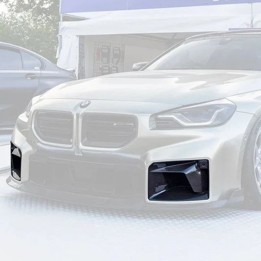 AlpineX Dynamics TR Style Pre-preg Dry Carbon Fiber Front Duct For BMW G87 M2
