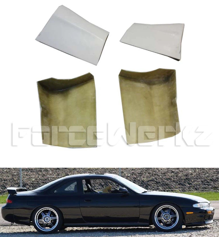 1995-1998 Nissan 240SX S14 Navan Rear Valances/Caps — 1