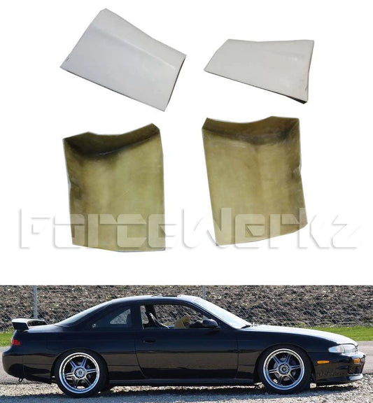 1995-1998 Nissan 240SX S14 Navan Rear Valances/Caps — 1