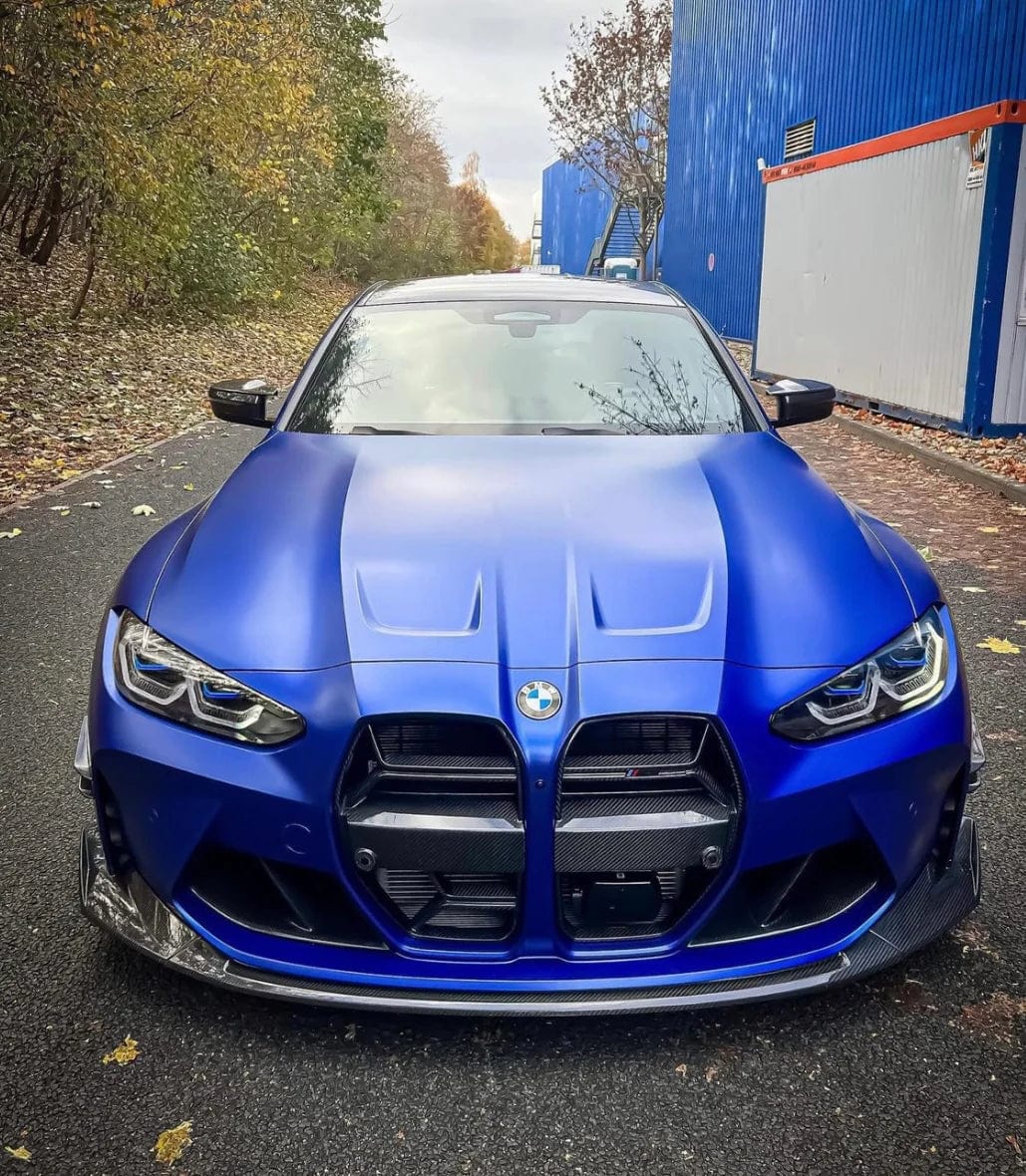 AlpineX Dynamics CSL Style 3 Piece Carbon Fiber Front Lip For BMW G8X M3 M4